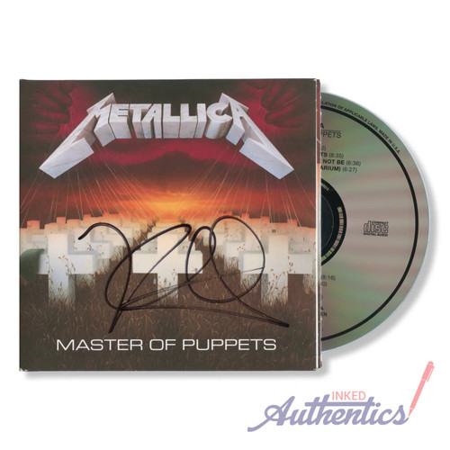 Kirk hammett signed - kirk,