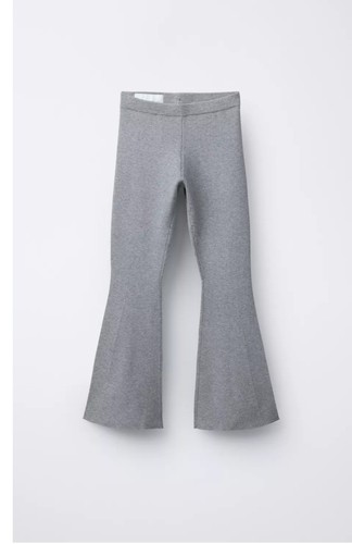 Zara girls flare ribbed - zara,