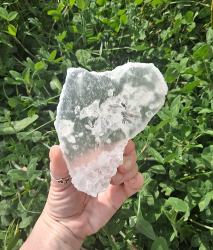 Ulexite slab stone optical - ulexite,
