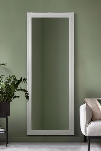 Large mirror white shabby - mirror,