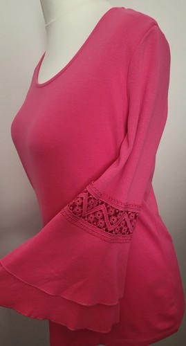 Cerise pink top with - top,