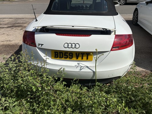 Audi convertible rear - convertible,