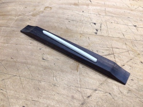 Lefty ebony floating bridge - ebony,