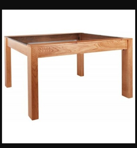 Solid wood and glass coffee - and,