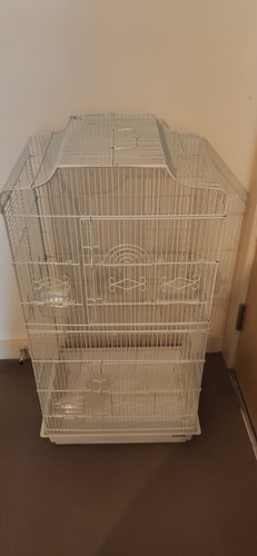 Parrot cage slightly used.