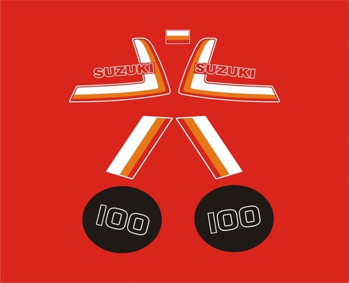 Suzuki ts100er decal - suzuki,