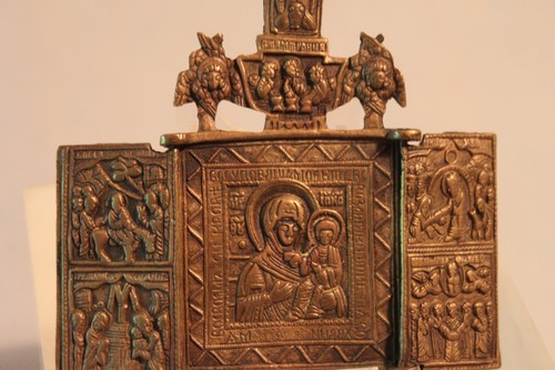 Antique russian russia brass - antique,