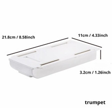 1pc white selfadhesive storage - selfadhesive,