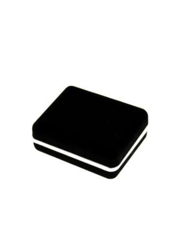 Black cufflinks storage gift - black,