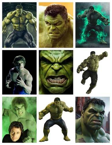 Hulk poster many designs - many,