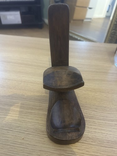 Vintage solid walnut wood - walnut,