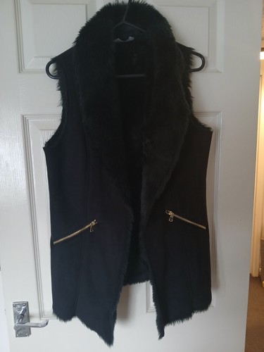 Suede effect waistcoat - suede, body