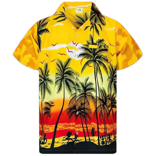Mens hawaiian shirt 5xl - hawaiian, s-5xl