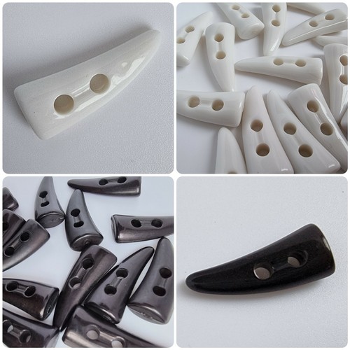 Luxury horn toggle resin - luxury,