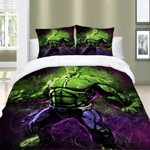 New superhero hulk single size - single,