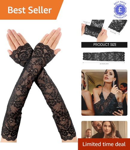 Chic women long floral lace - chic,