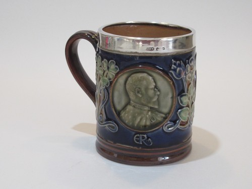 Royal doulton lambeth - lambeth, silver