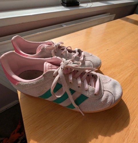Adidas pink and green gazelles - adidas,