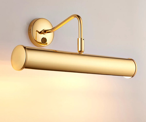 Tresco brass light - brass, wall