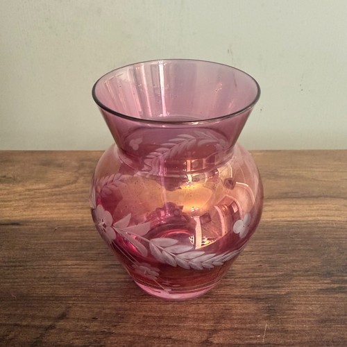 Vintage mid century cranberry - century,