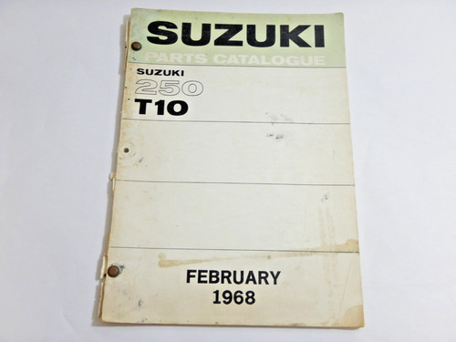 1962 1967 suzuki 250 t10 - t10, parts