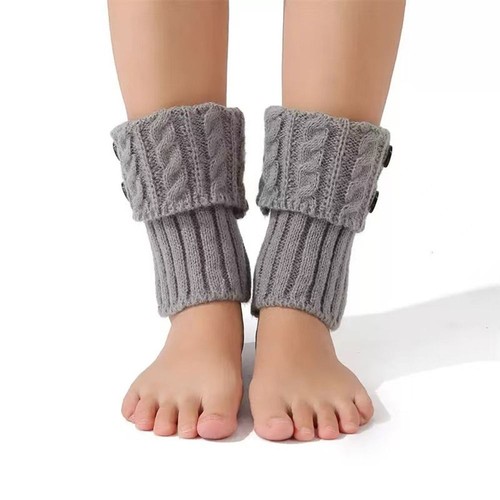 1pair warm knitted womens leg - 1pair,