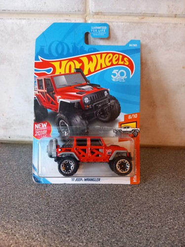 Hot wheels long card jeep - hot,