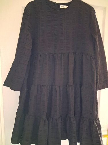 Zara black textured jacquard - black,