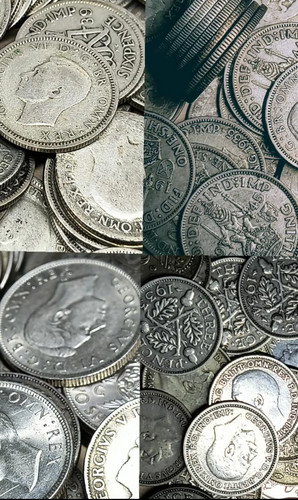 100 grams threepence sixpence - 100,