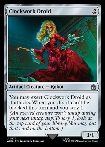 Clockwork droid - clockwork,