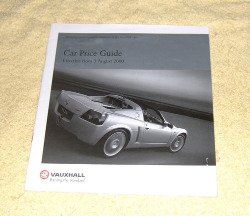 Vauxhall car price - price, 3rd