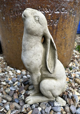 Stone moon gazing - stone, hare