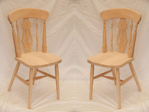 Set beech fiddle back - , fiddle-back