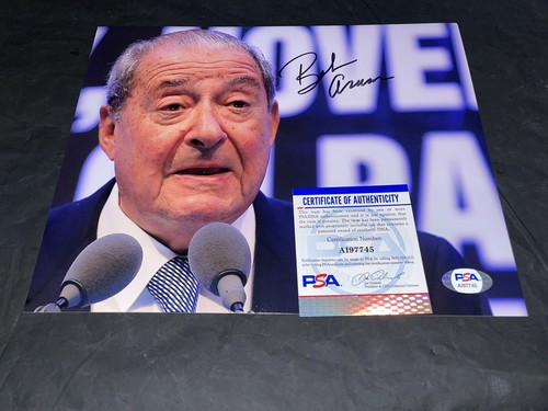 Bob arum signed 8x10 photo - arum,