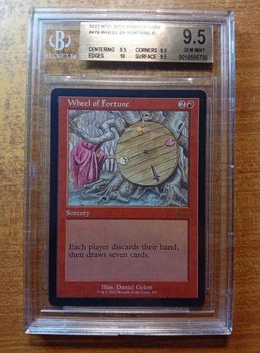 Magic wheel fortune bgs 5 - of, 9.5