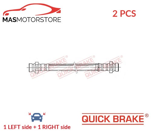 Brake hose line pipe - hose,