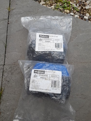 Philmac ball valve - x2, 2"