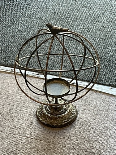 Metal sphere ornament - sphere,