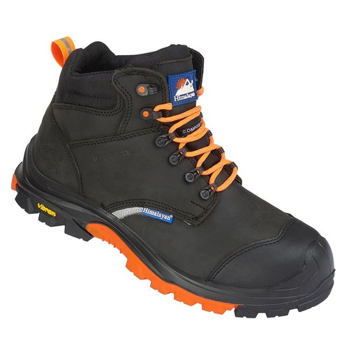 Himalayan vibram black - black, leather