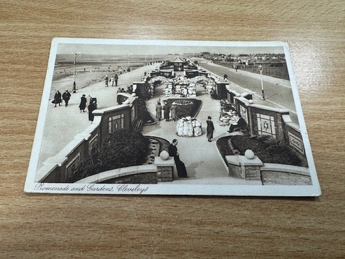 Postcard cleveleys blackpool - cleveleys,