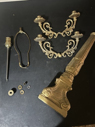 Antique lamp parts - lamp,