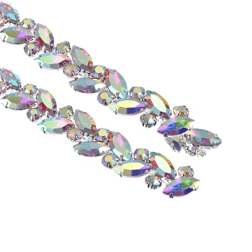 Crystal rhinestone chain trim - rhinestone,