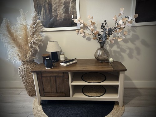 Solid wood unit upcycled - wood,