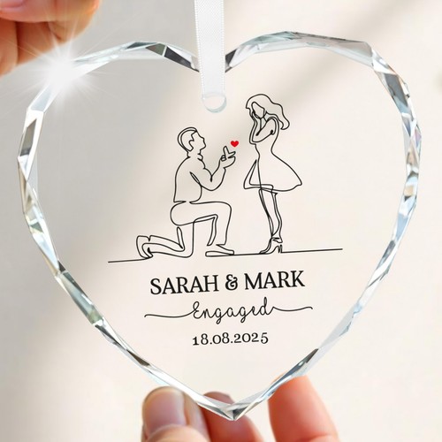 Personalised engagement gift - personalised,