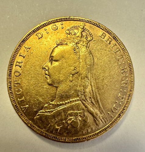 Queen victoria 1892 full - full, gold