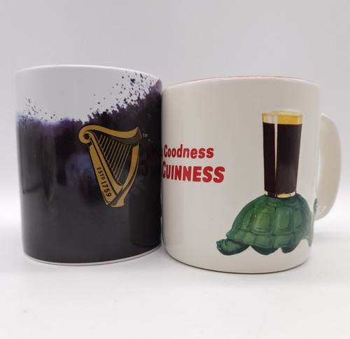 Official guinness mugs - guinness, harp