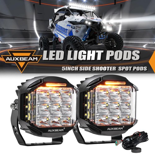 Auxbeam 168w led - 5", light
