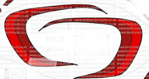 Yamaha rd350lc red - yamaha, stripe