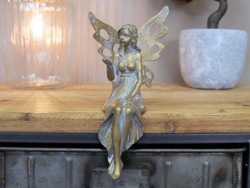 Sitting fairy ornament indoor - fairy,