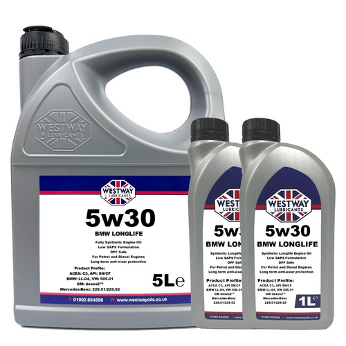 Bmw 5w30 fully synthetic - c3,